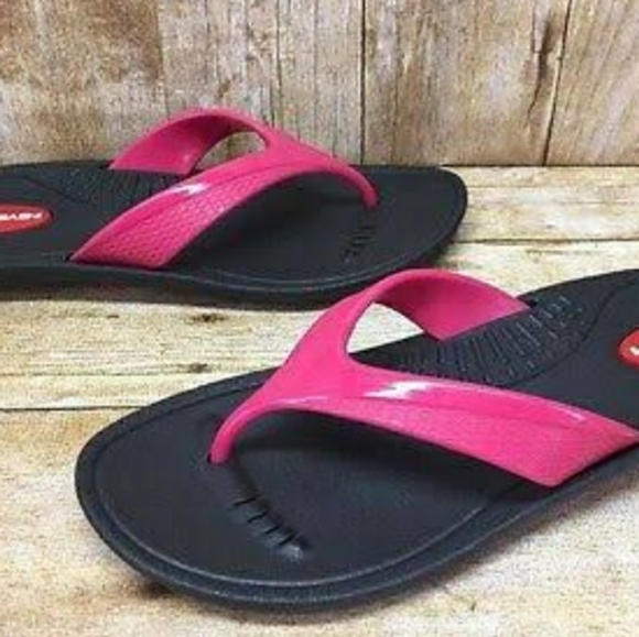 Okabashi Jelly Toe Strap Flip Flop Sandals - Picture 3 of 3